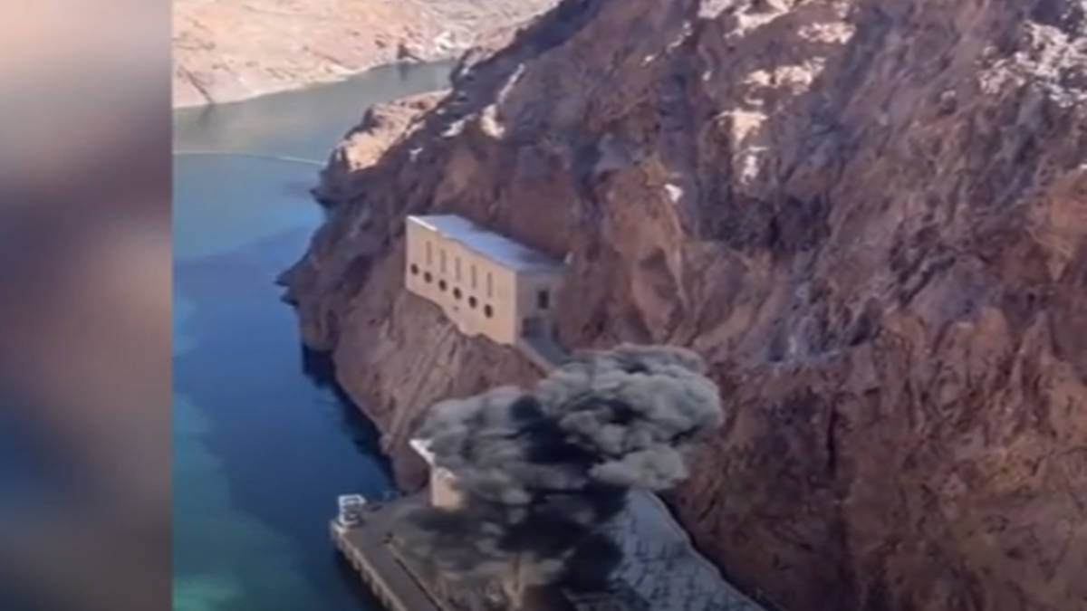 Hoover Dam explosion