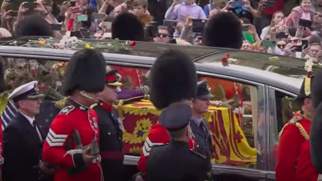 Queen Elizabeth II coffin