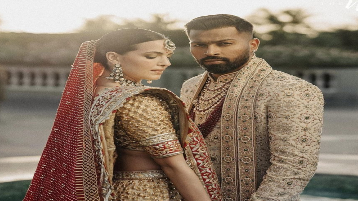 Hardik Pandya and Natasa Stankovic
