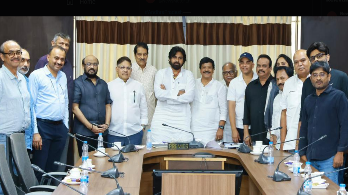 Tollywood Producers Meet Pawan Kalyan