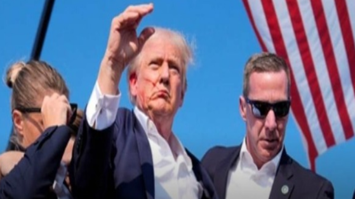 RGV Shares Shocking Video of Assassination Attempt on Donald Trump