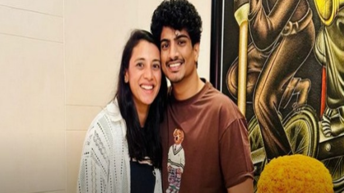 Smriti Mandhana and Palash Muchhal