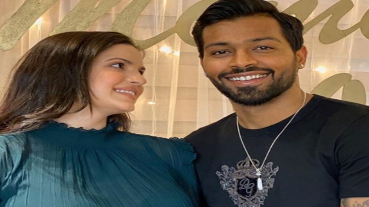 Hardik Pandya and Natasa Stankovic