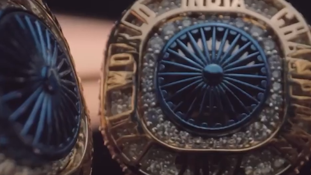 BCCI Diamond Studded Rings for Team India