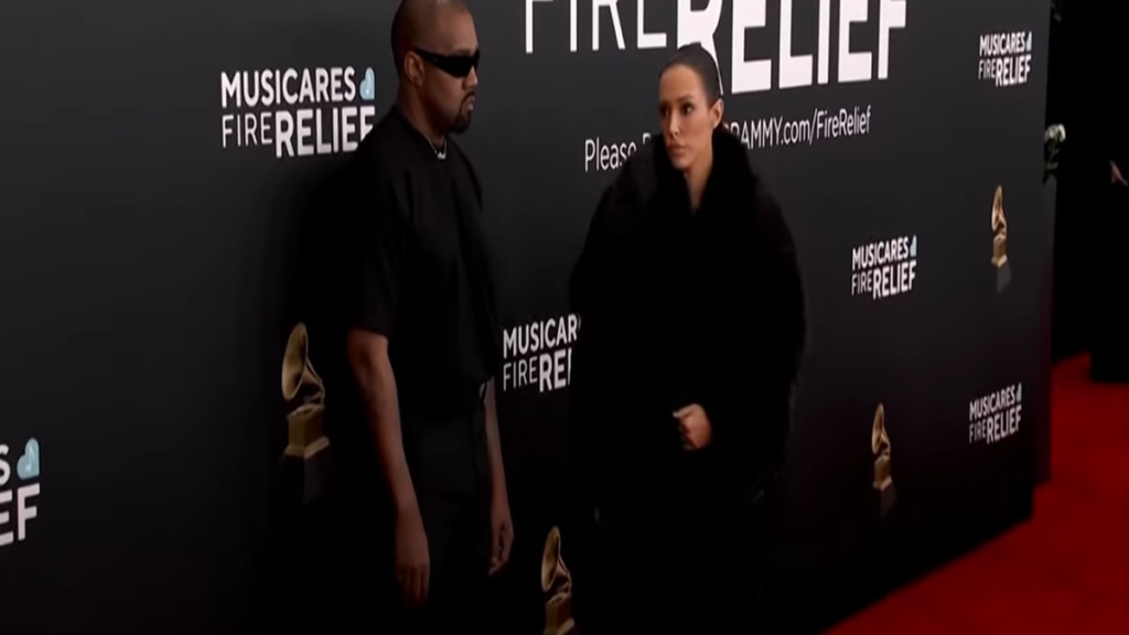Kanye West and Bianca Censori
