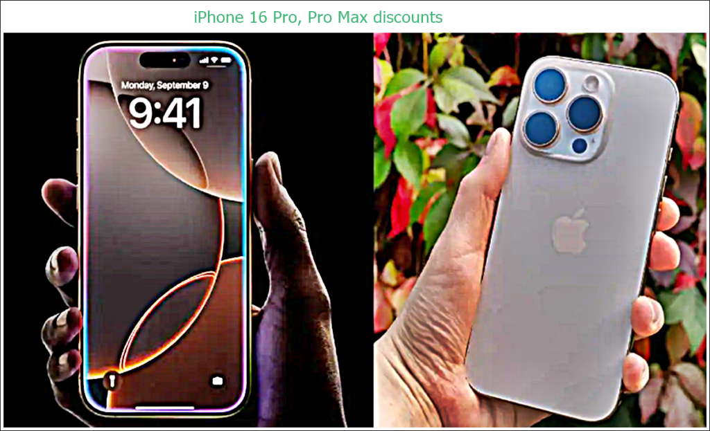 iPhone 16 Pro and Pro Max