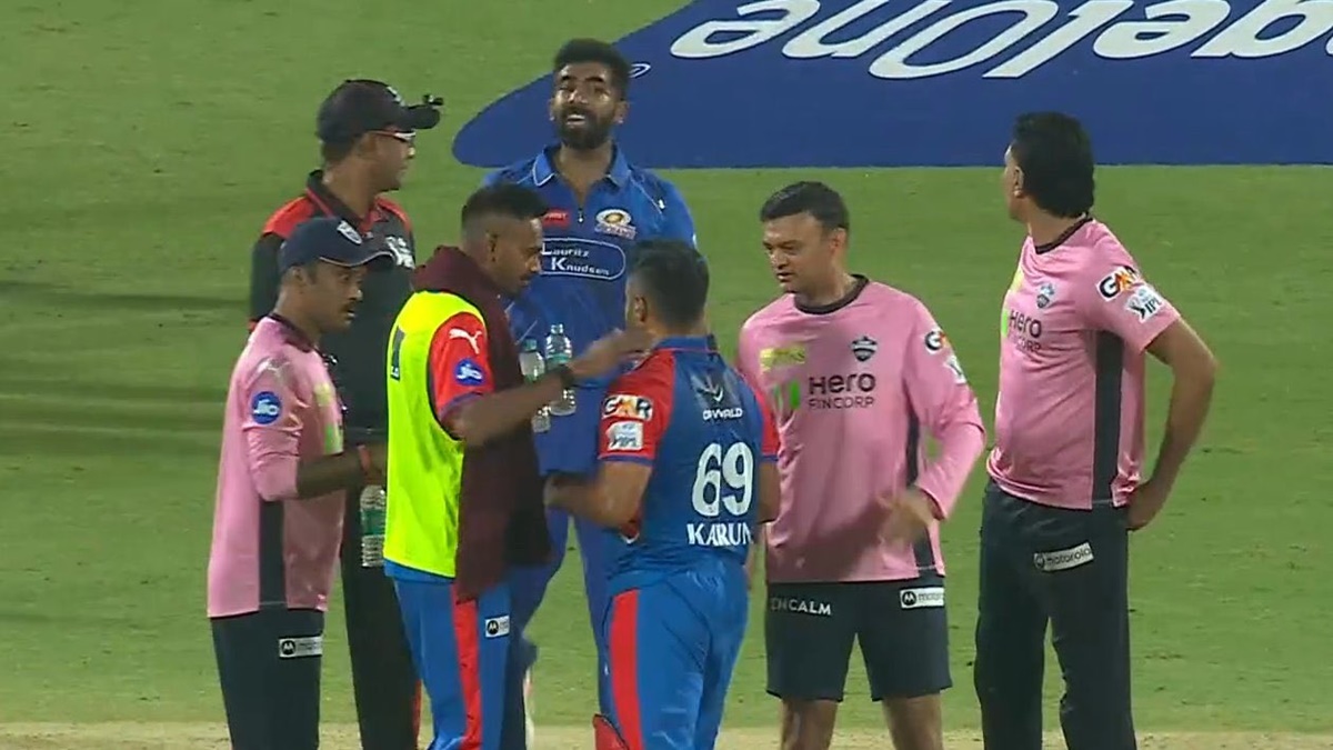 Karun Nair and Jasprit Bumrah