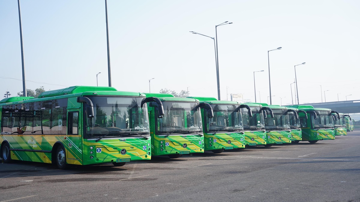 Mohalla Electric Bus Service Delhi