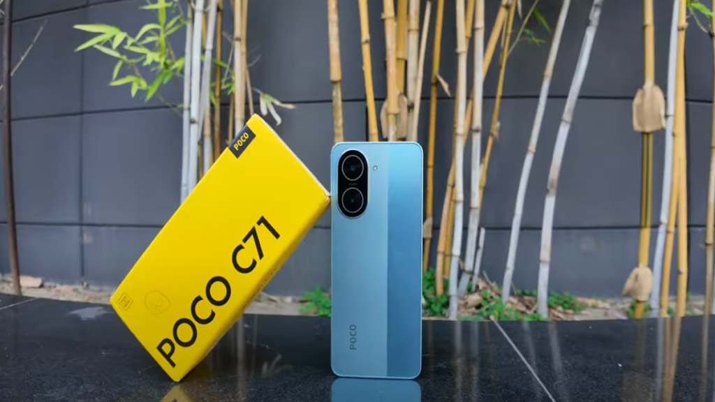 POCO C71 budget smartphone