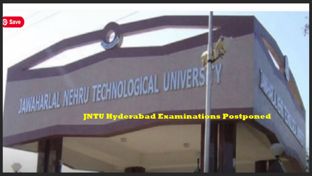JNTU Hyderabad Examinations