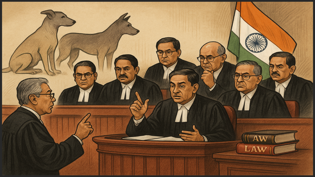 Supreme Court street dog case in India