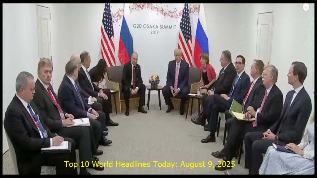 Top 10 World Headlines Today