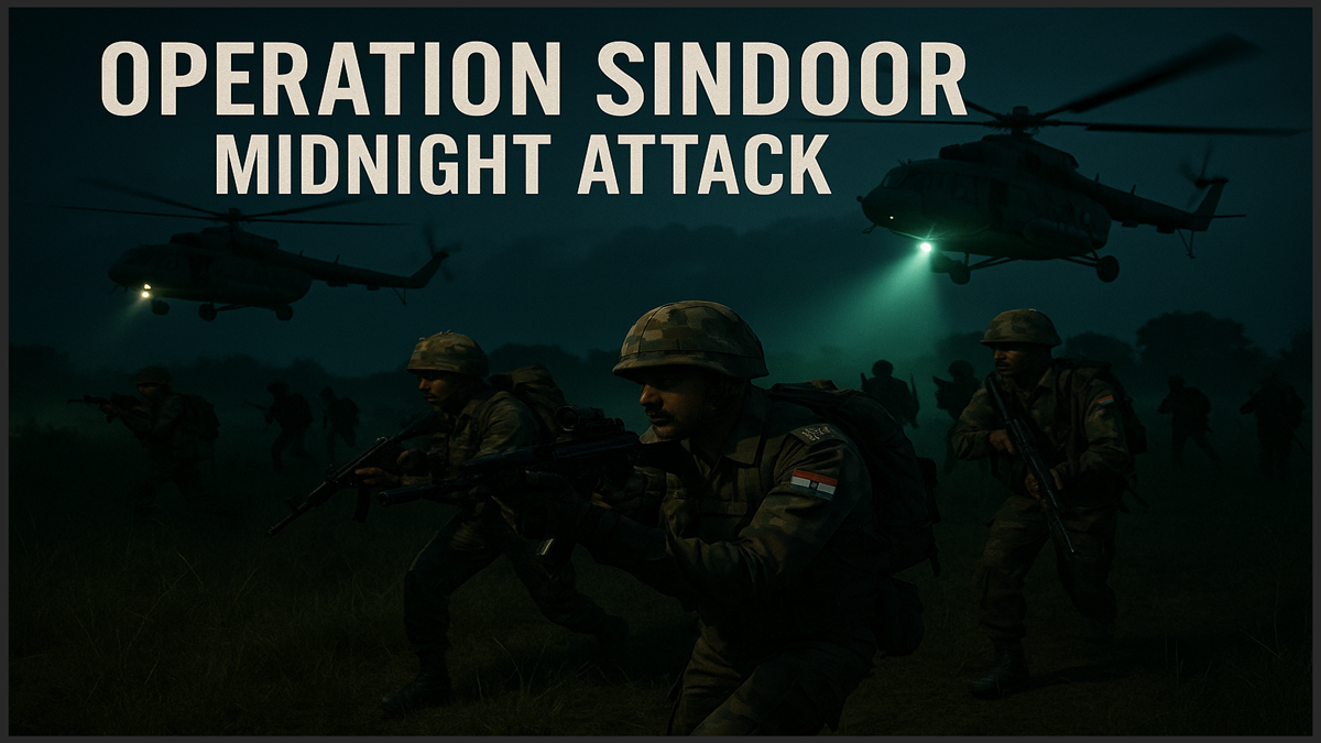 Operation Sindoor midnight attack reason