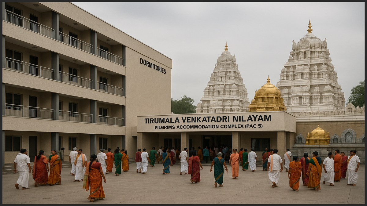 modern accommodation in Tirumala for TTD pilgrims