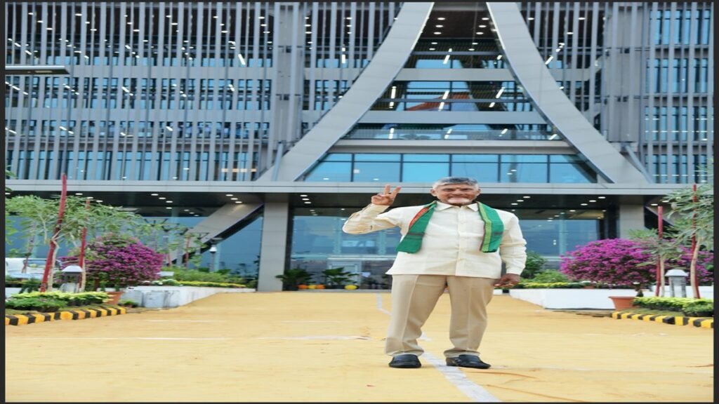 Chandrababu Naidu Amaravati capital works review