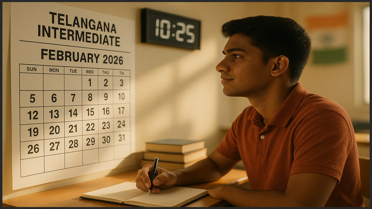 Telangana Intermediate exam schedule 2026