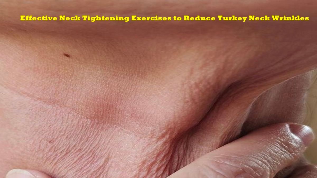 neck tightening exercises for turkey neck