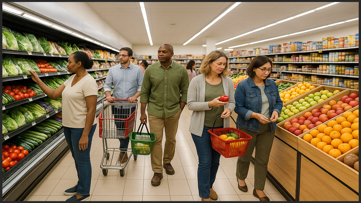 Canada free supermarket food bank