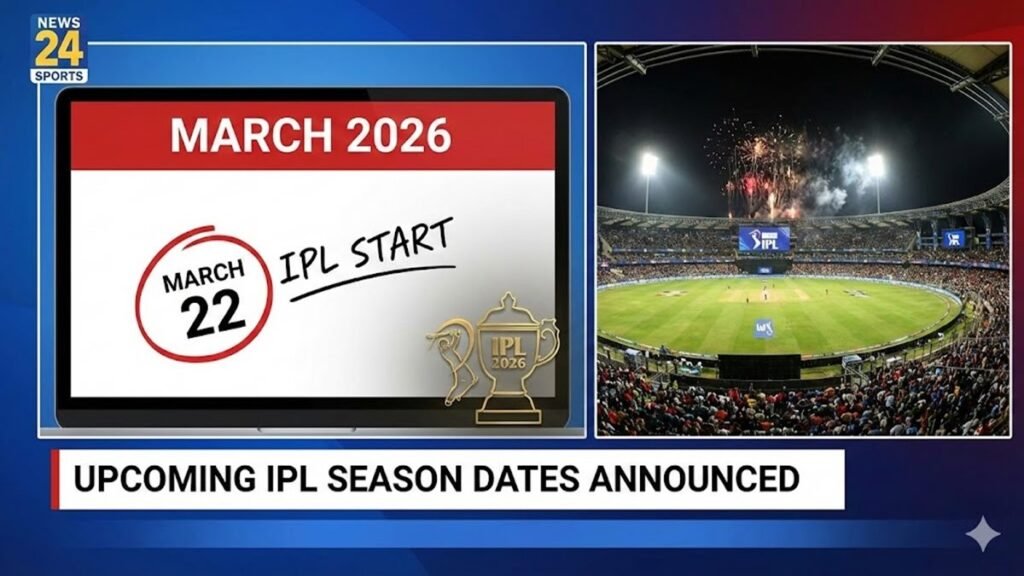 IPL 2026 season dates