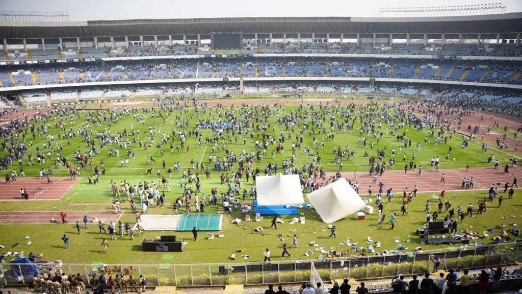 Lionel Messi Kolkata event chaos and fan anger