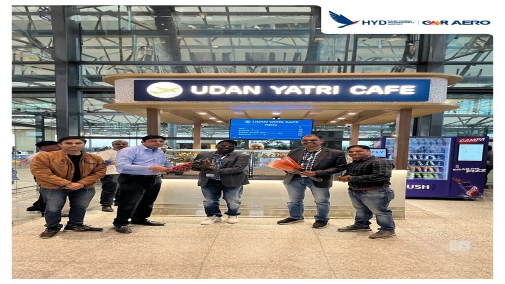 Rajiv Gandhi International Airport Launches UDAN Yatri Cafe