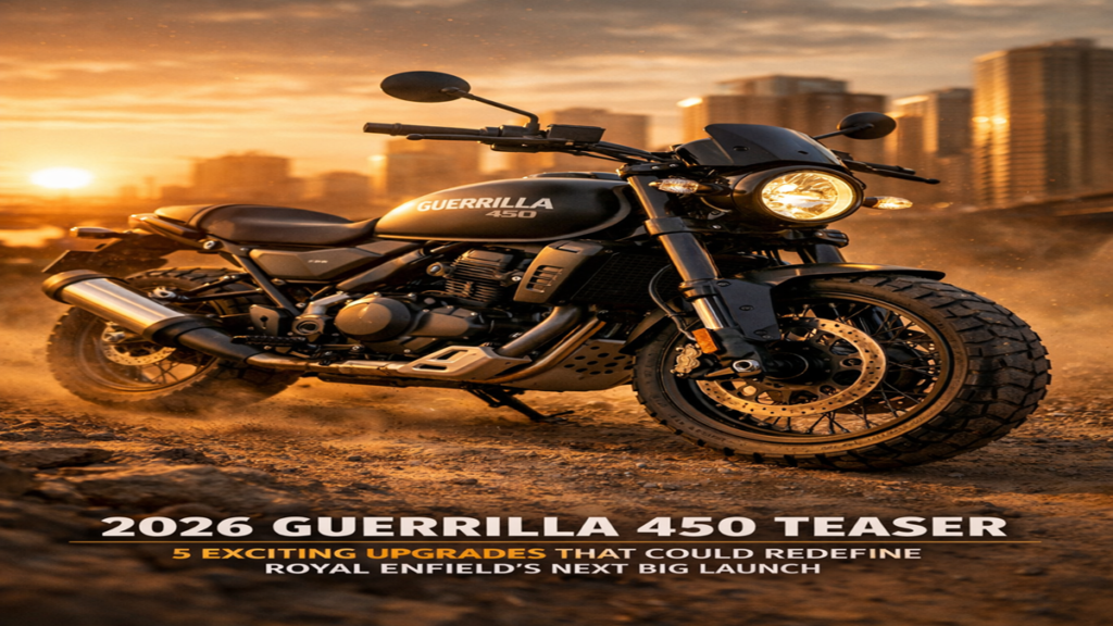 2026 Royal Enfield Guerrilla 450 features and launch details