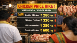 Chicken Rate Shock in Telugu States