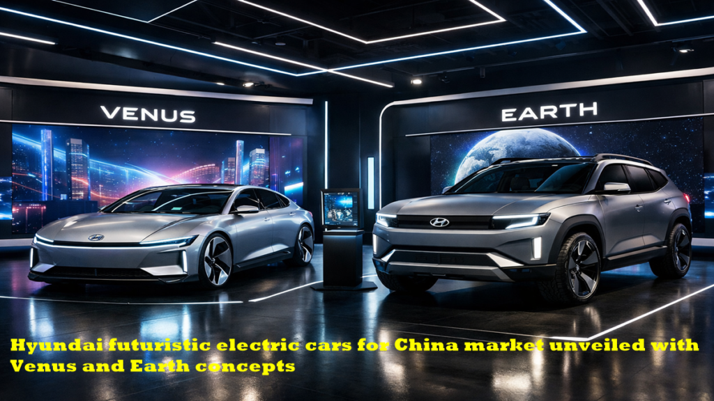 Hyundai futuristic electric cars for China market