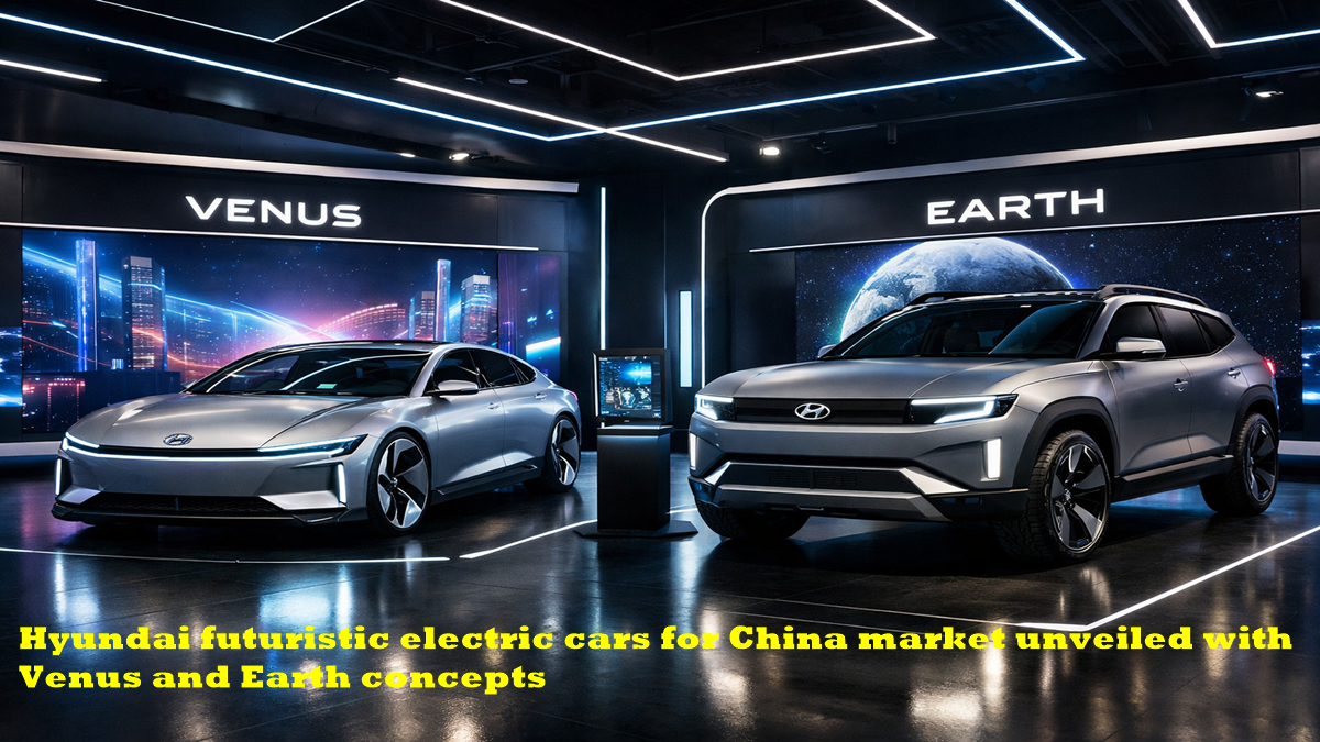Hyundai futuristic electric cars for China market