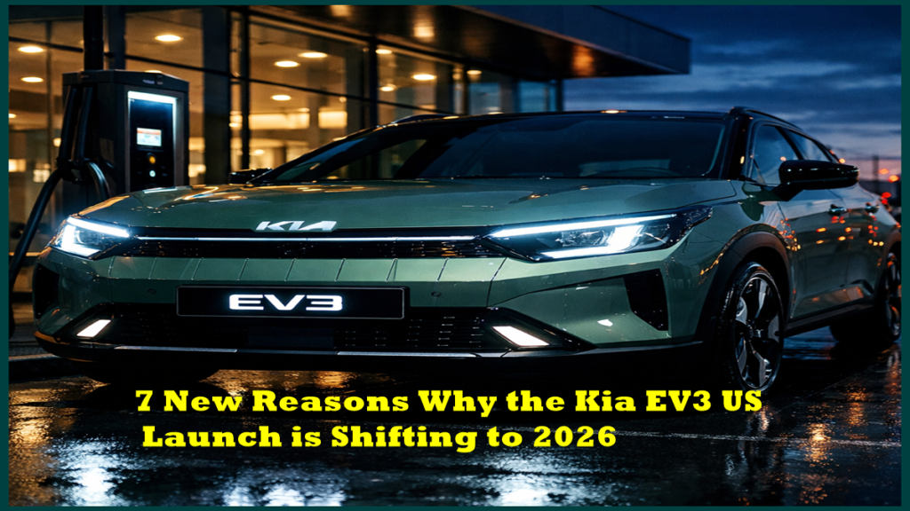 Kia EV3 US launch date and price expectations