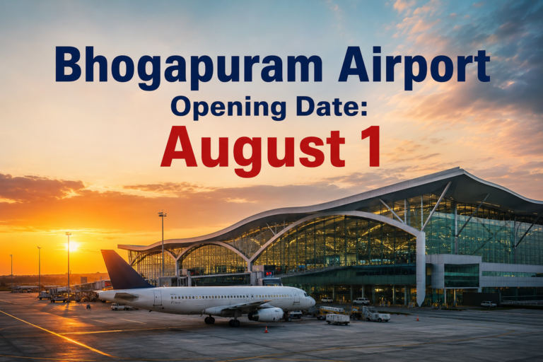 Bhogapuram Airport Opening Date