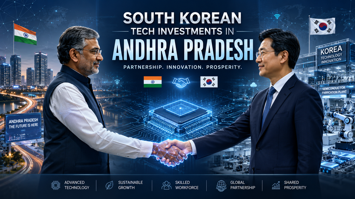 South Korean Tech Investments in Andhra Pradesh